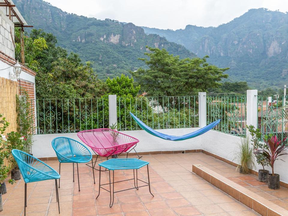 Colibri Turquesa Hotell Tepoztlán Eksteriør bilde