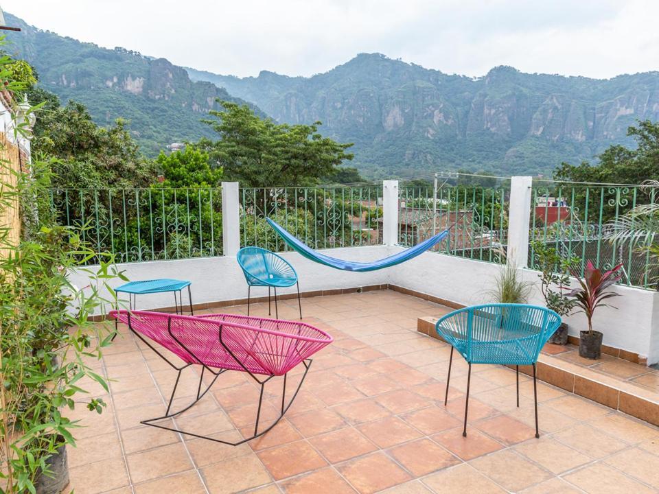 Colibri Turquesa Hotell Tepoztlán Eksteriør bilde